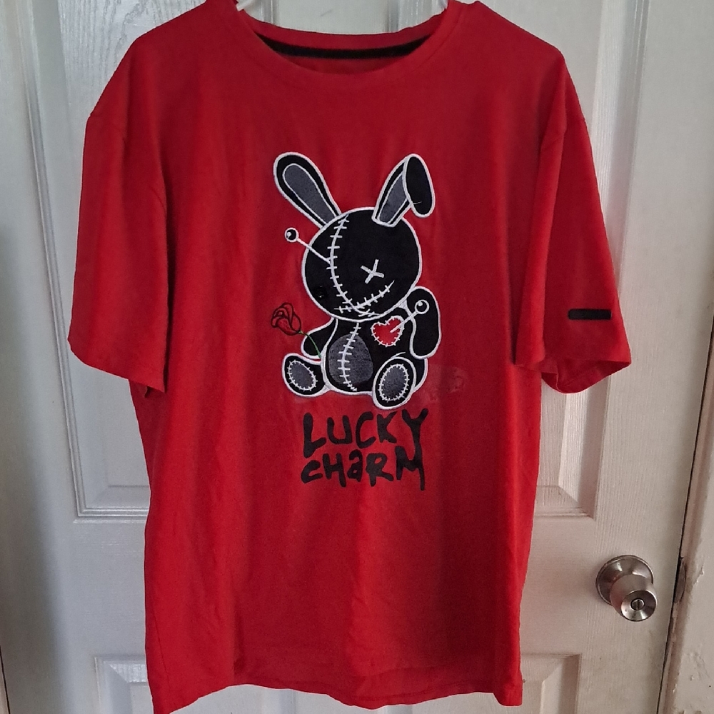 Lucky Charm Red Kids Graphic Tee